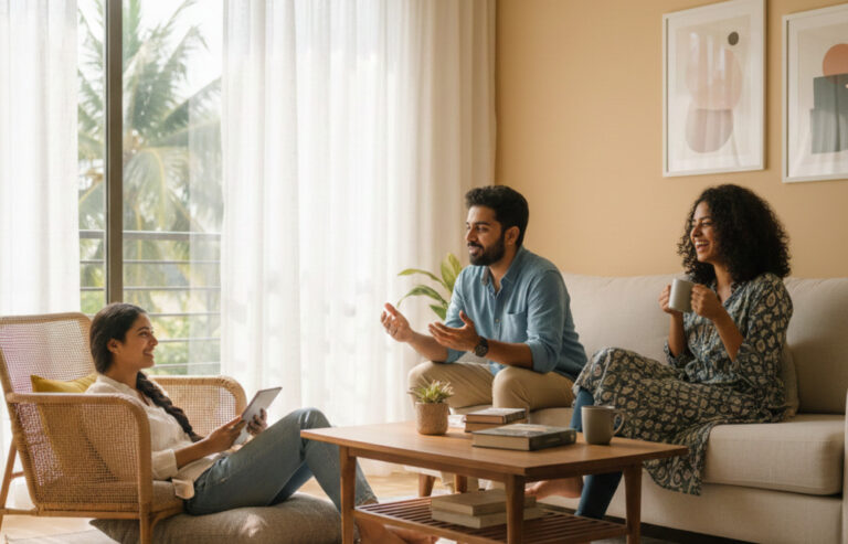 Luxury apartments in Punkunnam Thrissur exterior elevation of Indraneelam Infinia